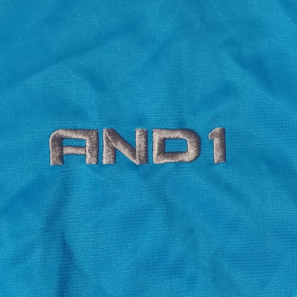 And1 Blue basketball Jacket XL - Picture 2 of 3